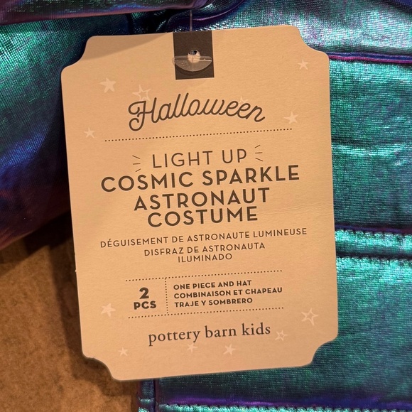 Light-Up Cosmic Sparkle Astronaut Costume - PBK - Picture 12 of 13